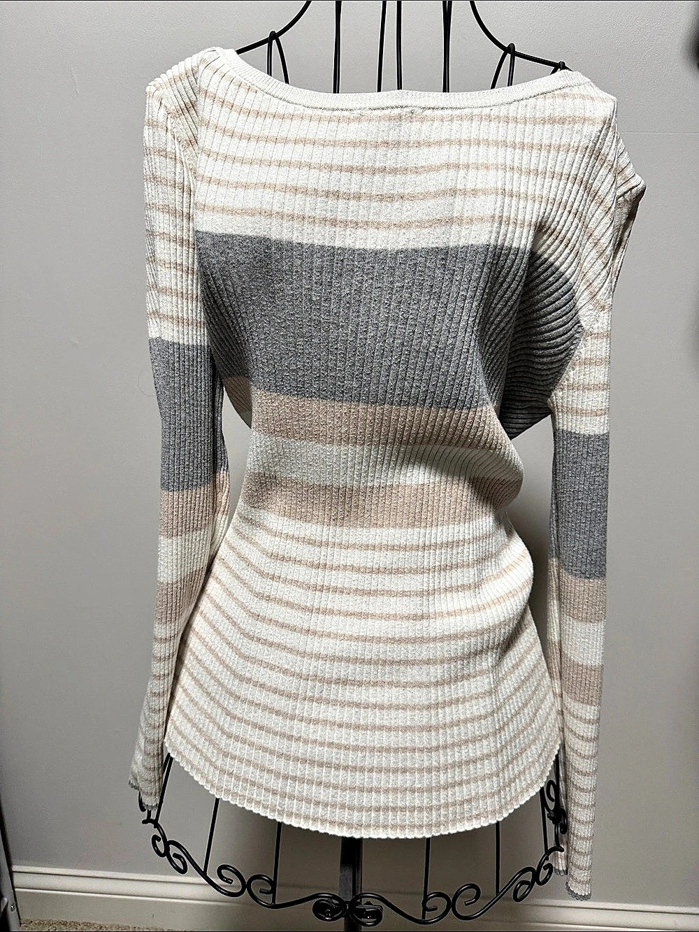 Gap Pullover Striped Knit Sweater -XL